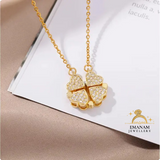 2-in-1 Magnetic Four Leaf Clover Necklace