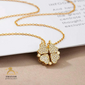 2-in-1 Magnetic Four Leaf Clover Necklace